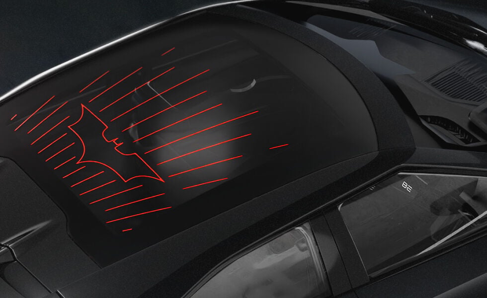 &ldquo;BE 6 &times; The Dark Knight&rdquo;, limited edition rear badging  