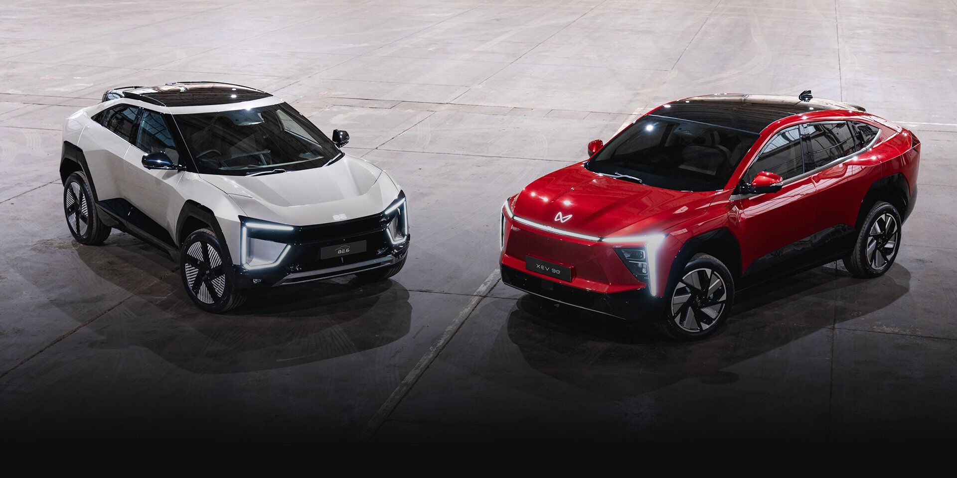 Electric SUV BE 6 and XEV 9e Desktop Banner