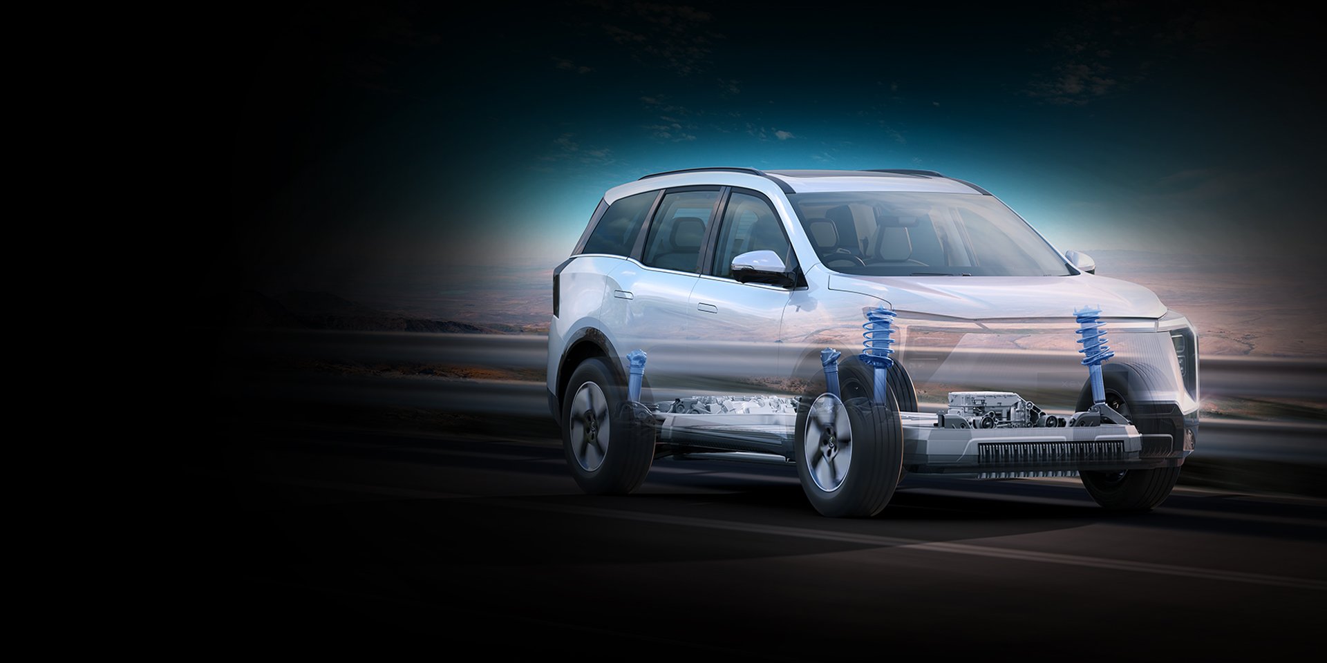 XEV 9e - Semi-active-Suspension