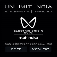 Mahindra debuts Electric Origin SUVs Named XEV 9e and BE 6e