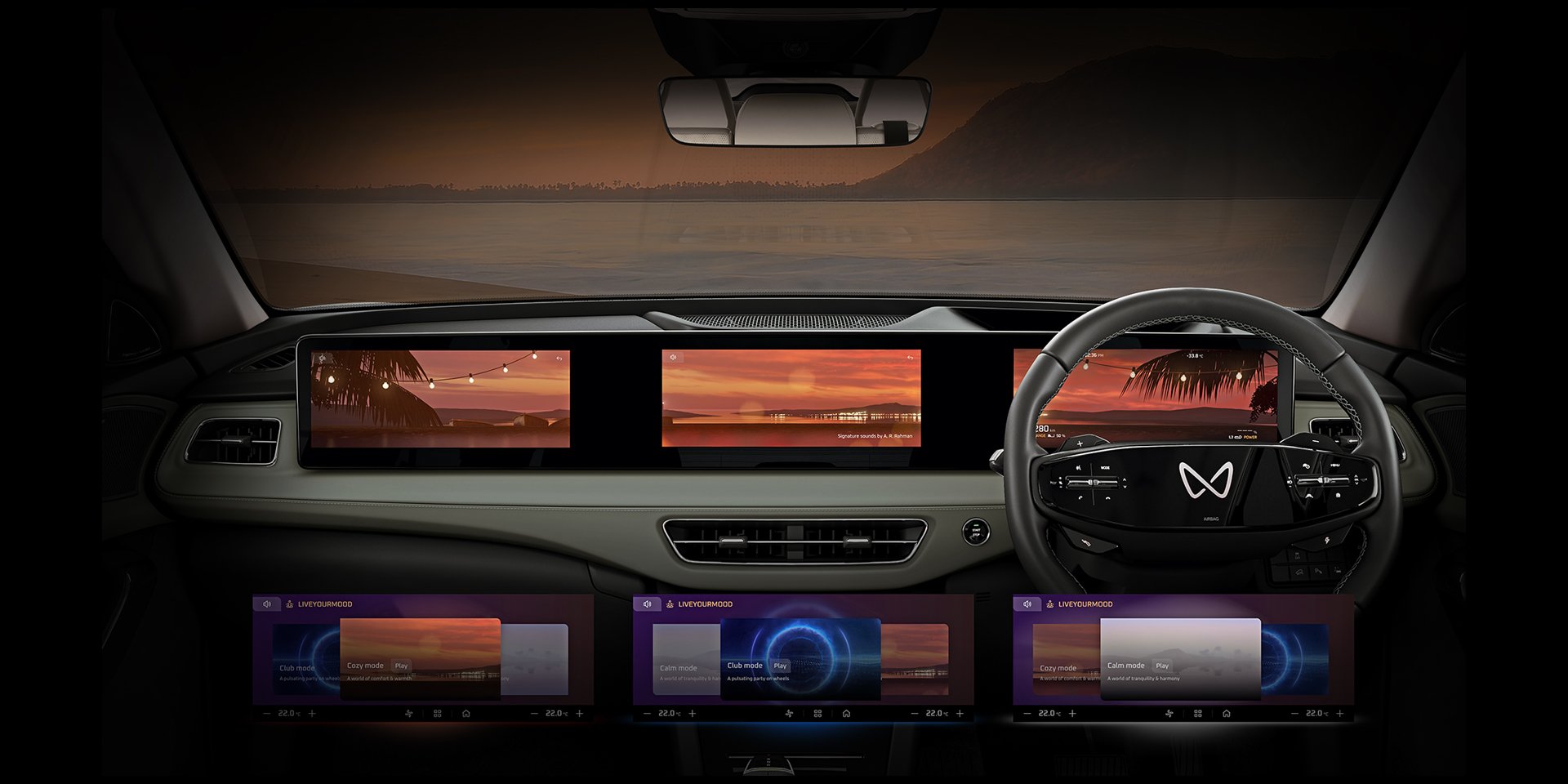 XEV 9e comes with various display modes to match with your mood