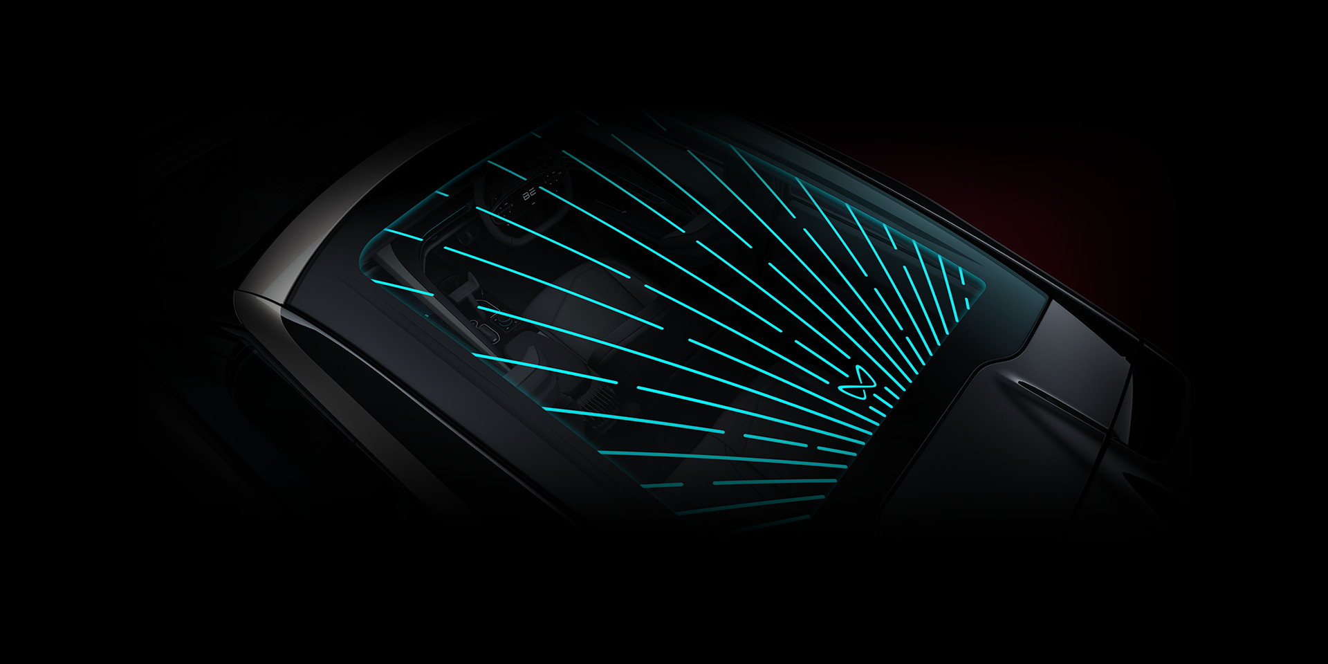 BE 6 comes with Infinity roof with ambient lighting system.