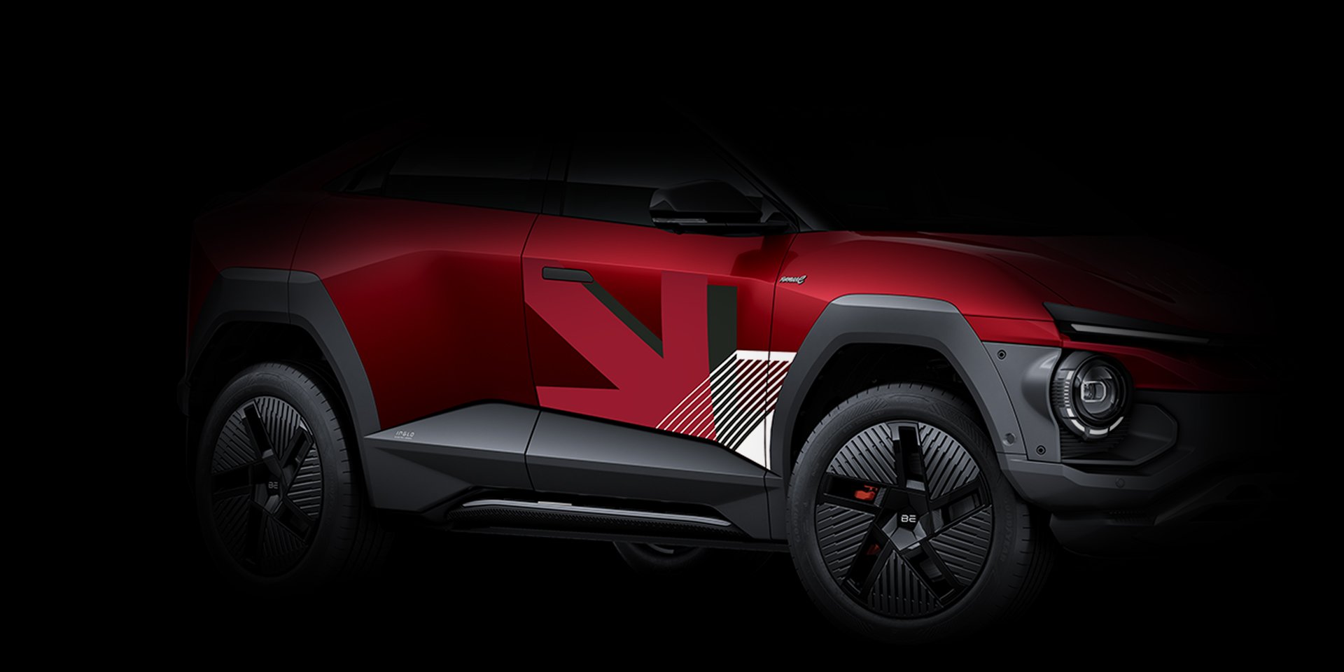 Formula E inspired decals